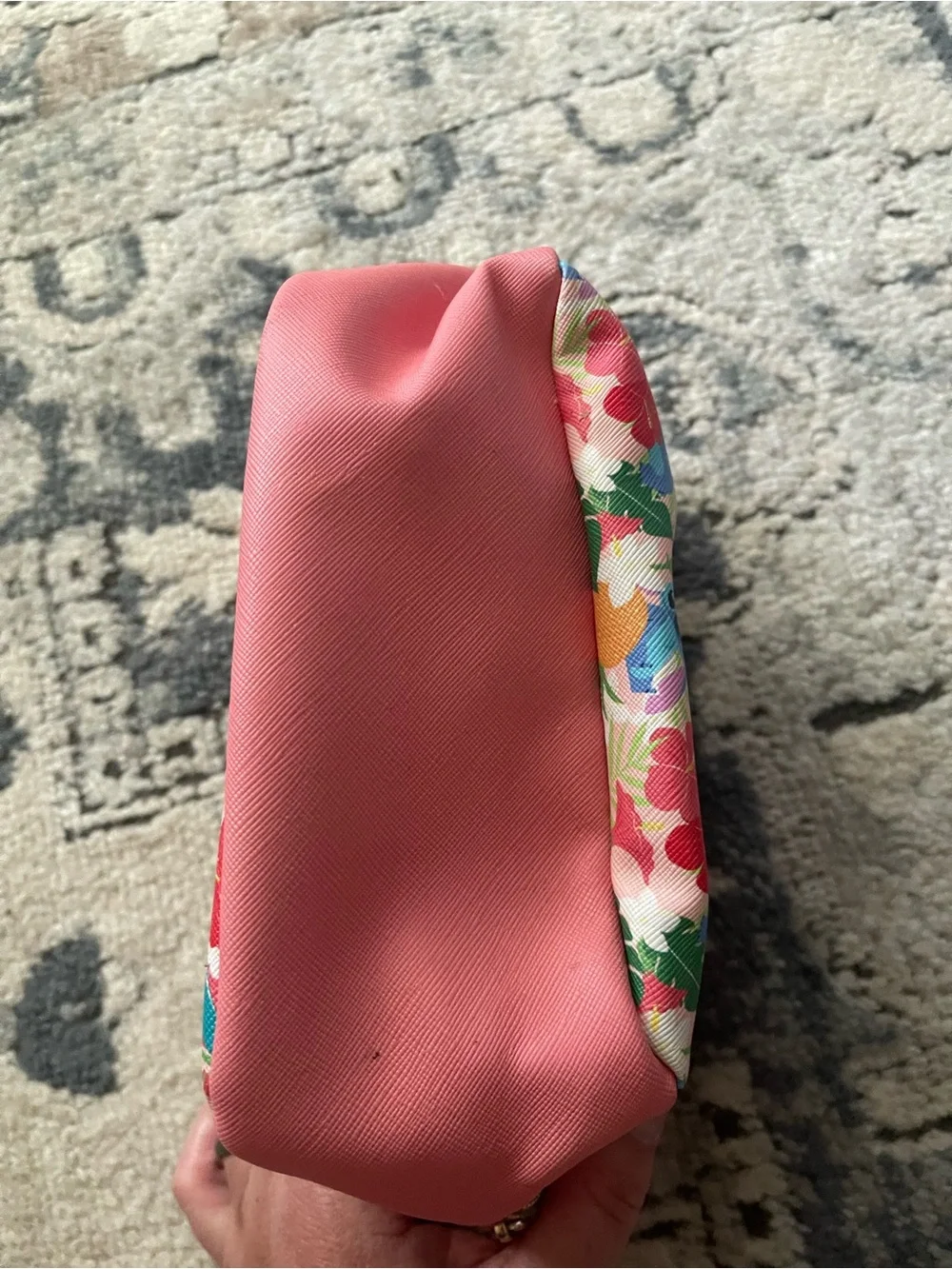 Stitch makeup bag